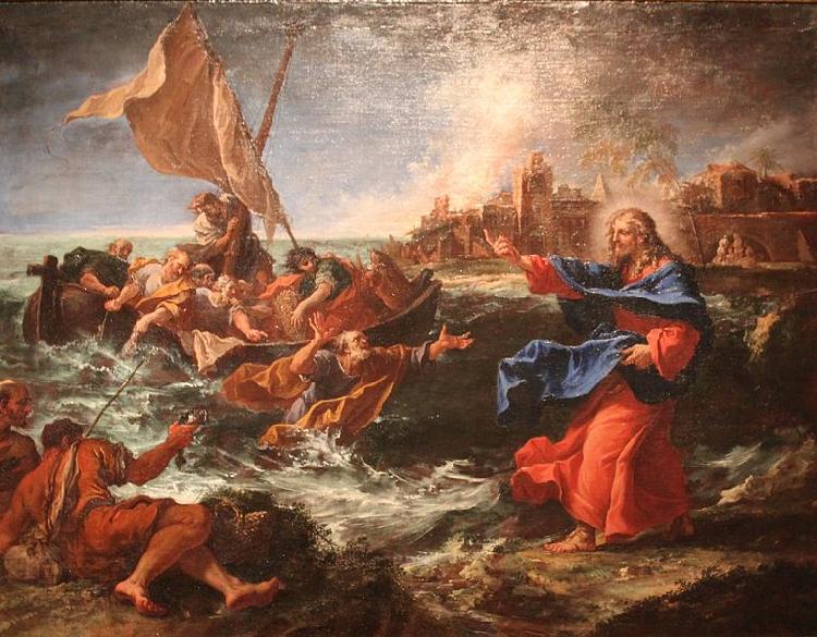 Sebastiano Ricci The Miraculous Draught of Fishes China oil painting art